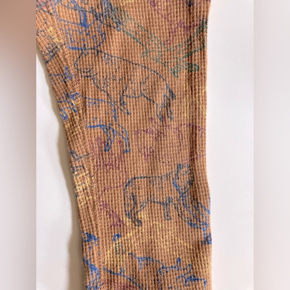 Old Navy Toddler Pants Comfy Animal Pattern Pants Size 3T Forest Animals - Picture 6 of 6